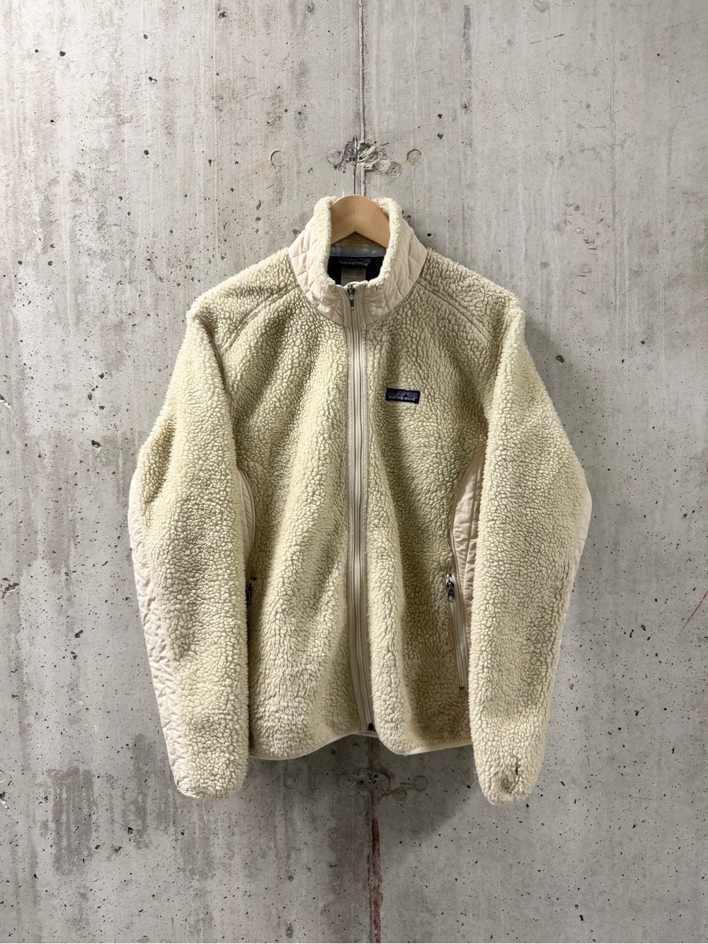 Vintage Patagonia Retro-X Deep Pile Cream Fleece